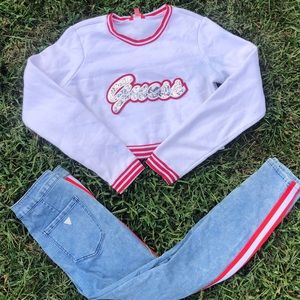 Guess Sweater & Jeans Set